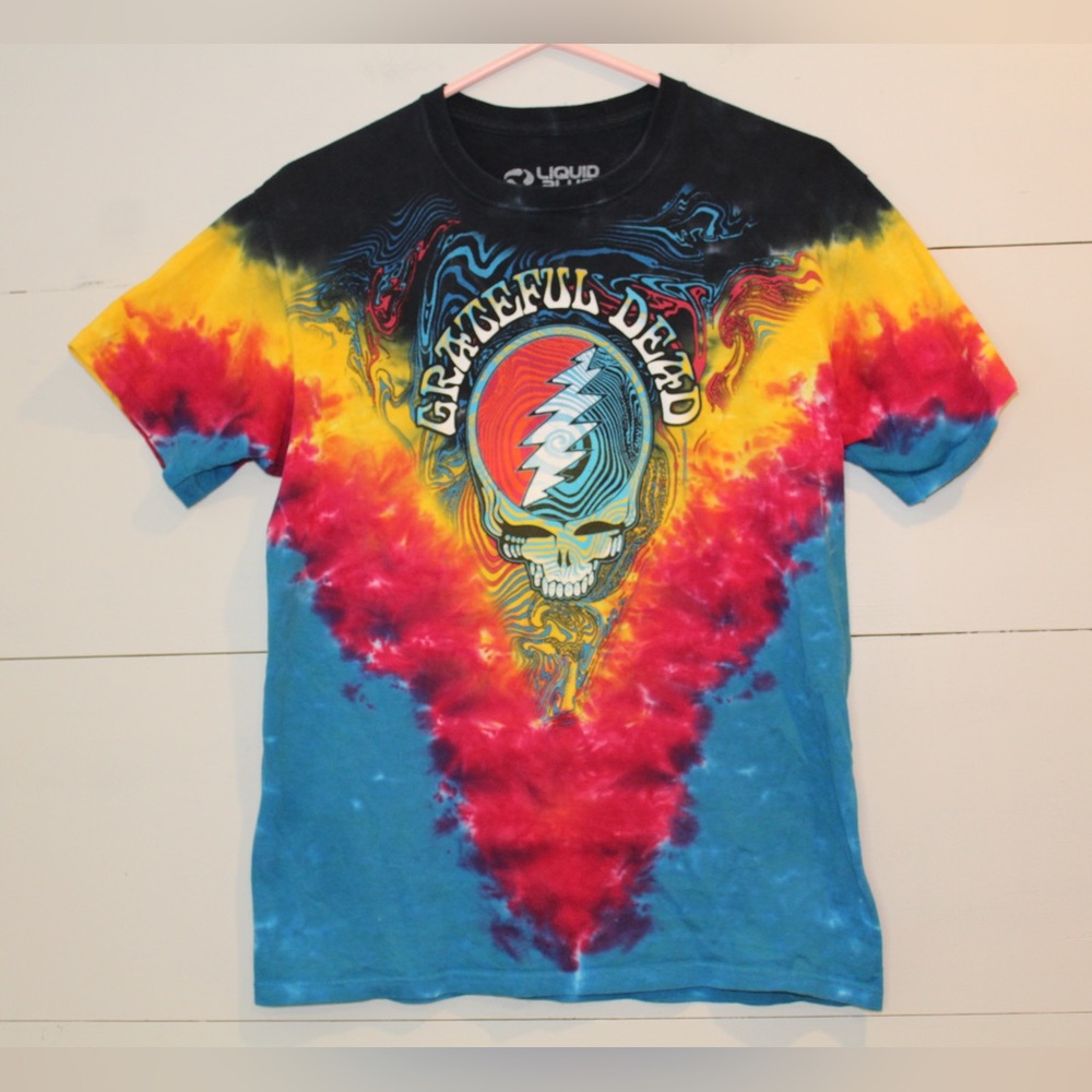 Grateful Dead Tie Dye Graphic Tee Womens Medium